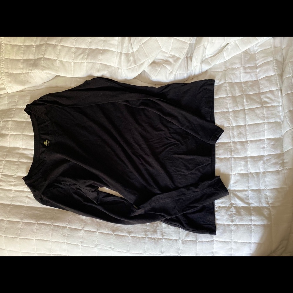 Black Natural Uniform Modern Fit long sleeve